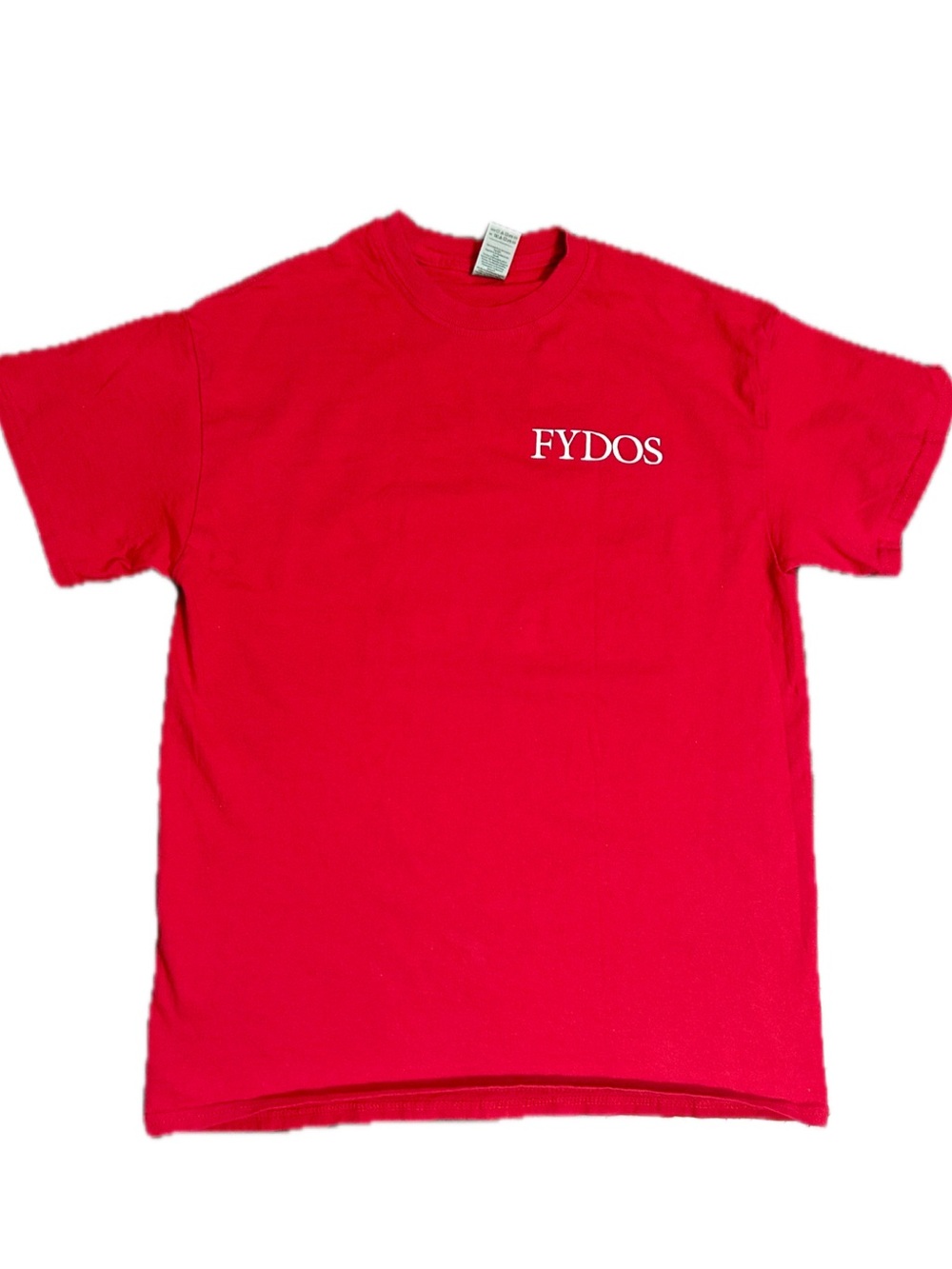 Gildan Red FYDOS Short Sleeve Crew Tee